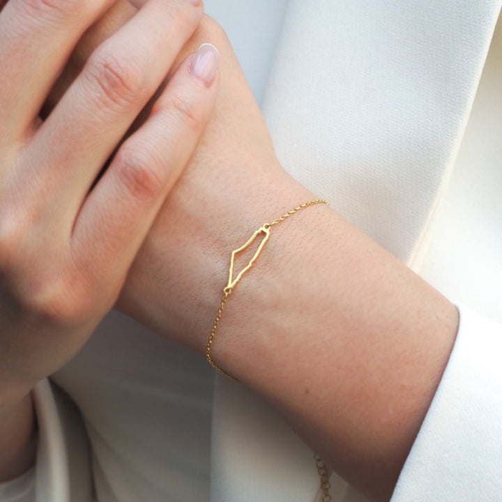 Palestine Silver Bracelet - WAMT027