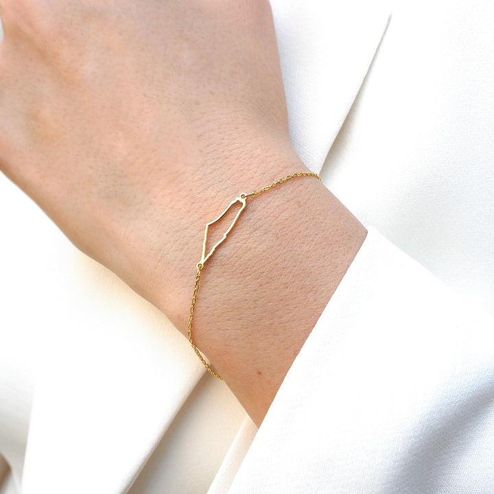 Palestine Silver Bracelet - WAMT027