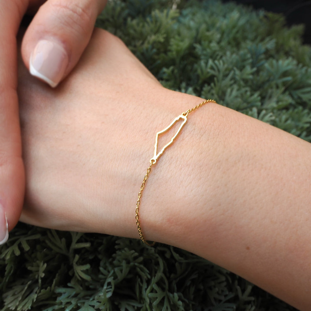 Palestine Silver Bracelet - WAMT027