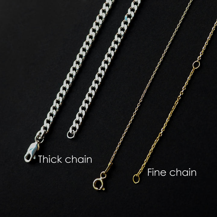 Surah Alaq Written Silver Necklace - WAMT042