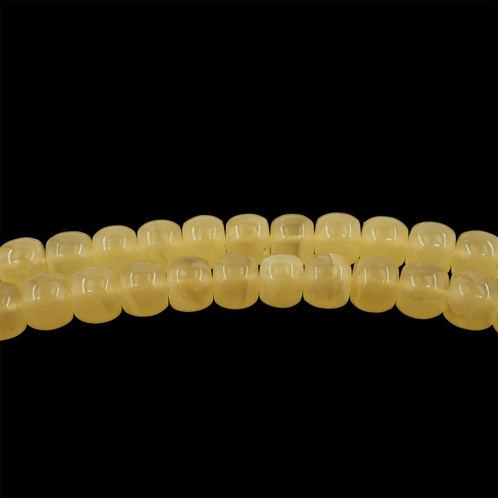 Master-Crafted 99-Bead Natural Amber Tasbeeh - WATD855
