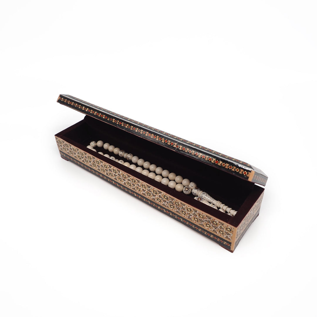 Hatem-Inlaid Wooden Box - WAAH025