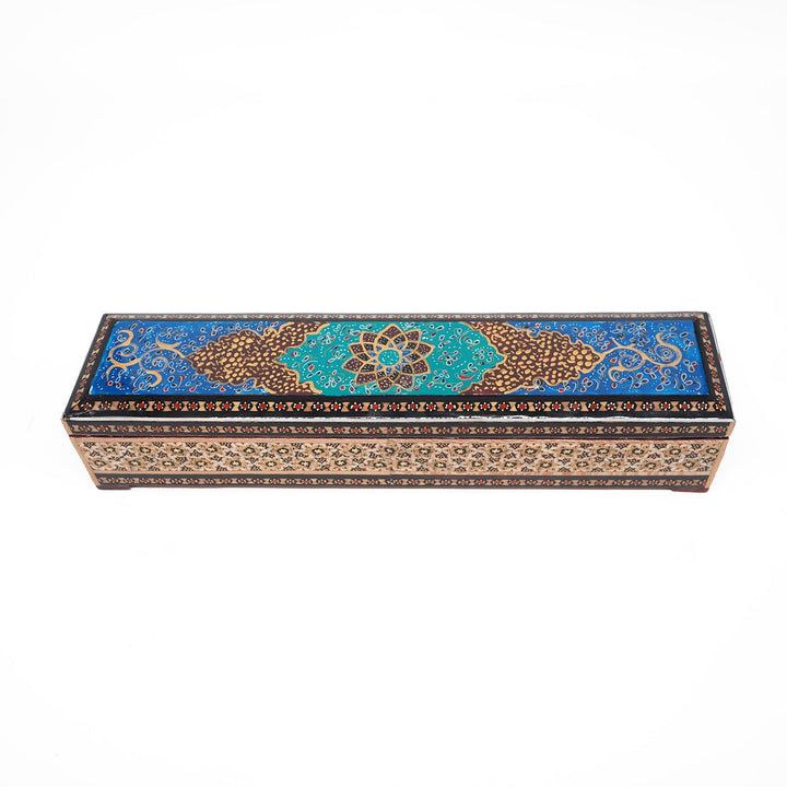 Hatem-Inlaid Wooden Box - WAAH025