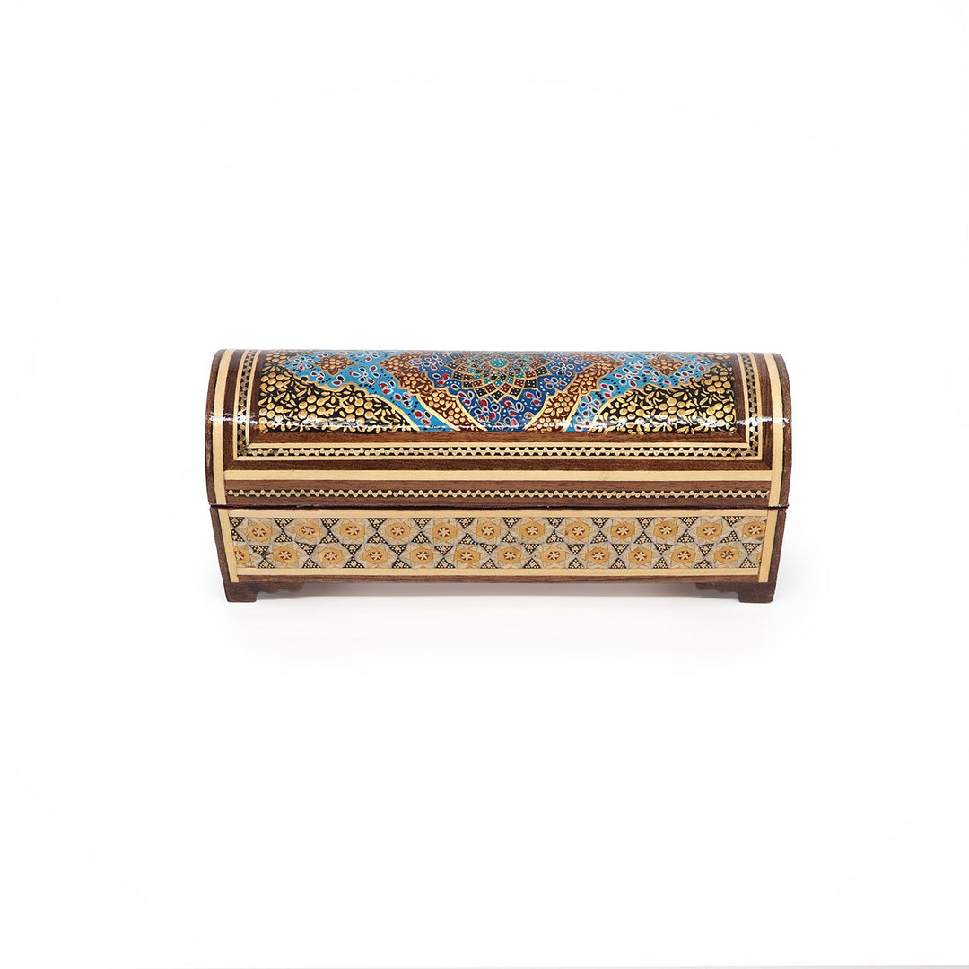 Hatem-Inlaid Wooden Box - WAAH027