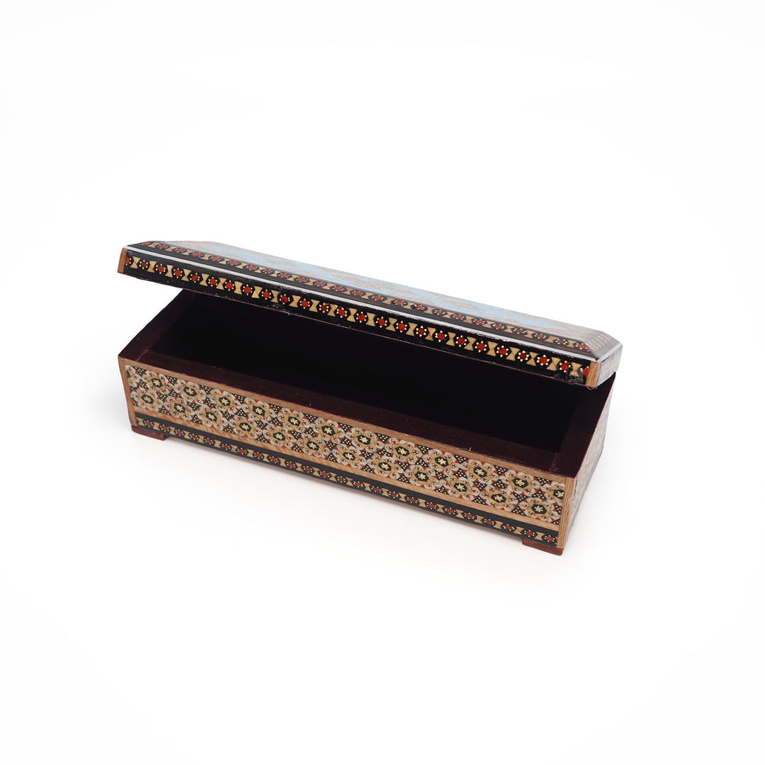 Hatem-Inlaid Wooden Box - WAAH029