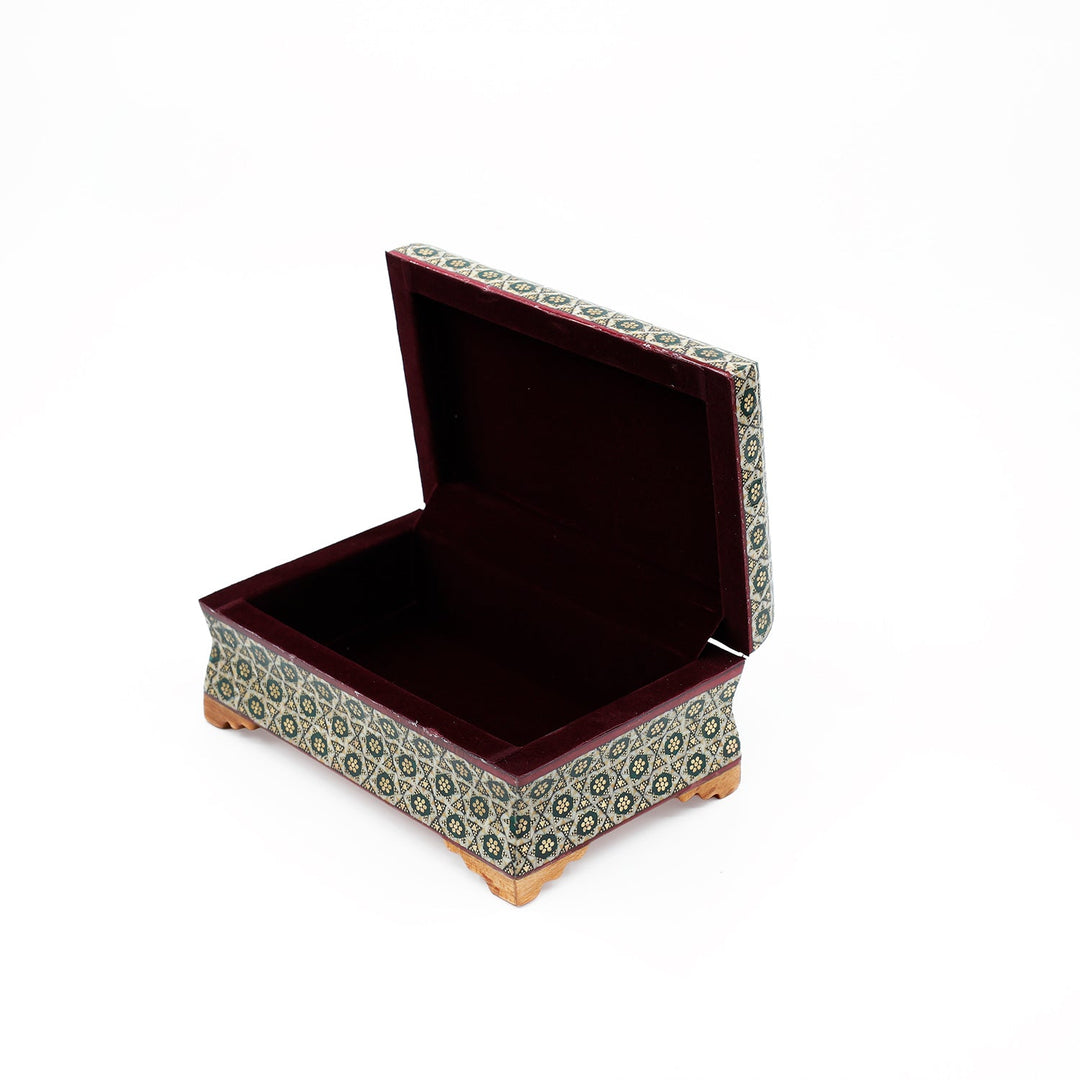 Hatem-Inlaid Wooden Box - WAAH036