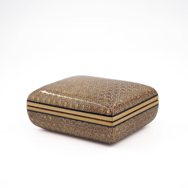 Handcrafted Hatem-Inlaid Wooden Box - WAAH123