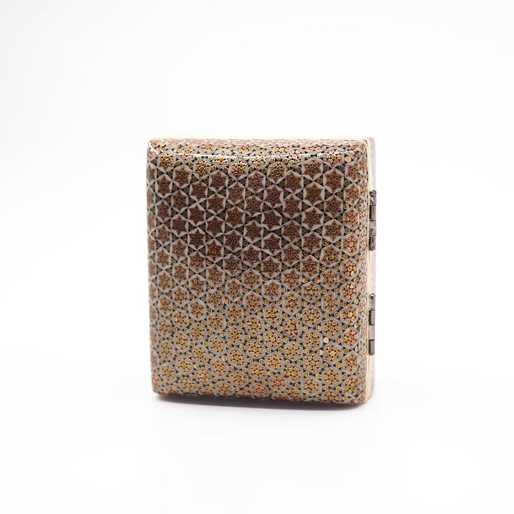 Handcrafted Hatem-Inlaid Wooden Box - WAAH124