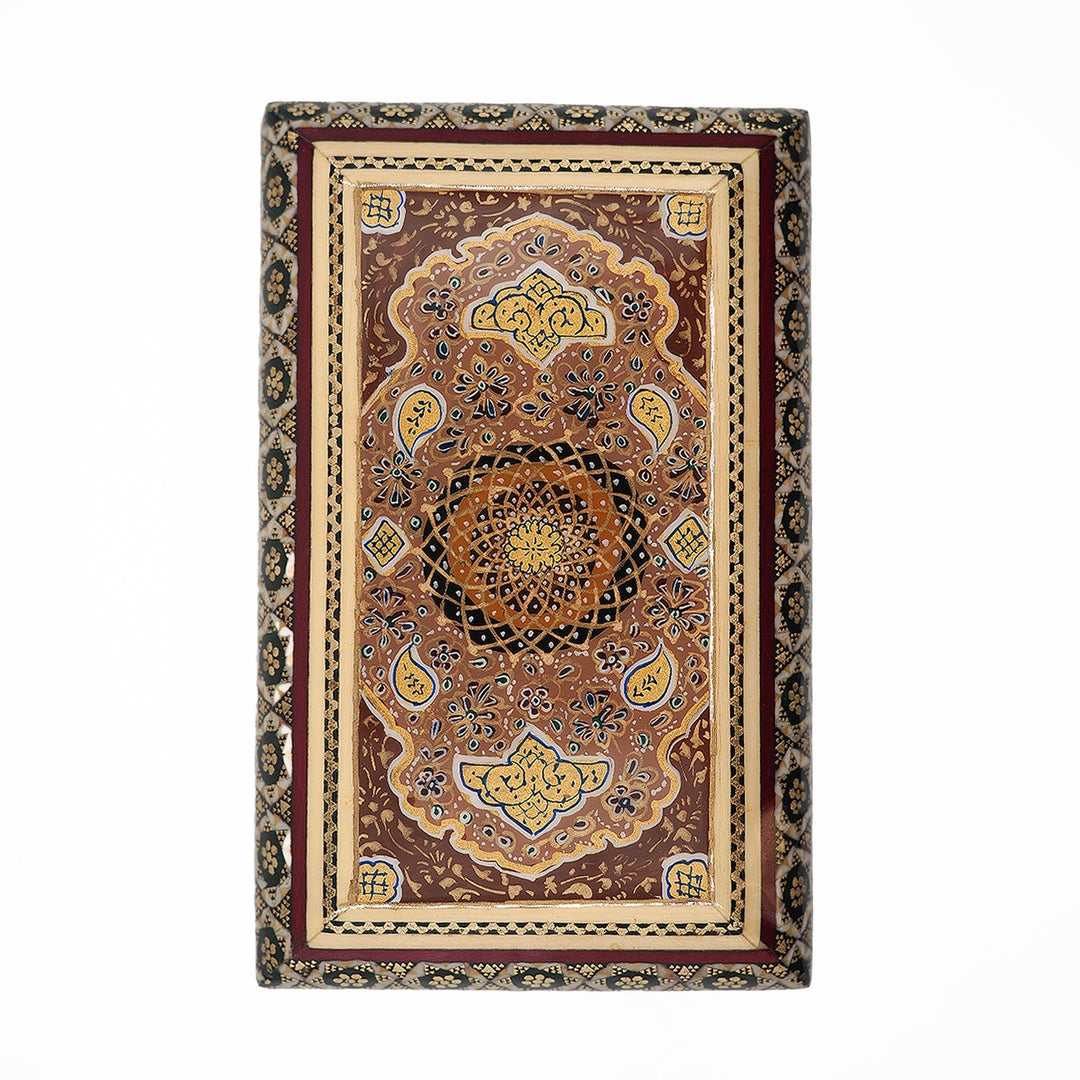 Handmade Hatem-Inlaid Wooden Decorative Box – WAAH155