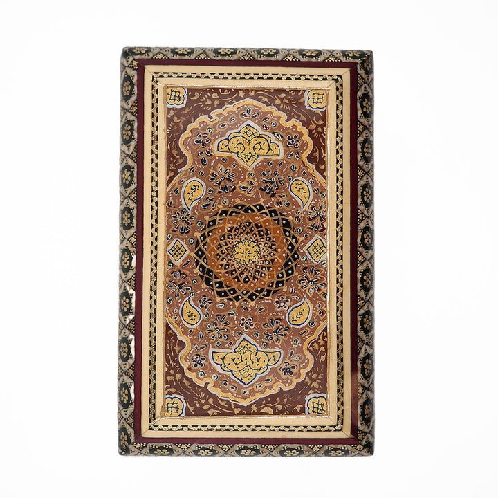 Handmade Hatem-Inlaid Wooden Decorative Box – WAAH155