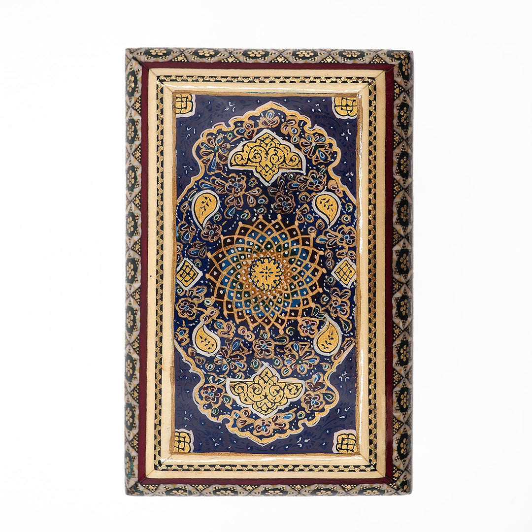 Handmade Hatem-Inlaid Wooden Decorative Box – WAAH156