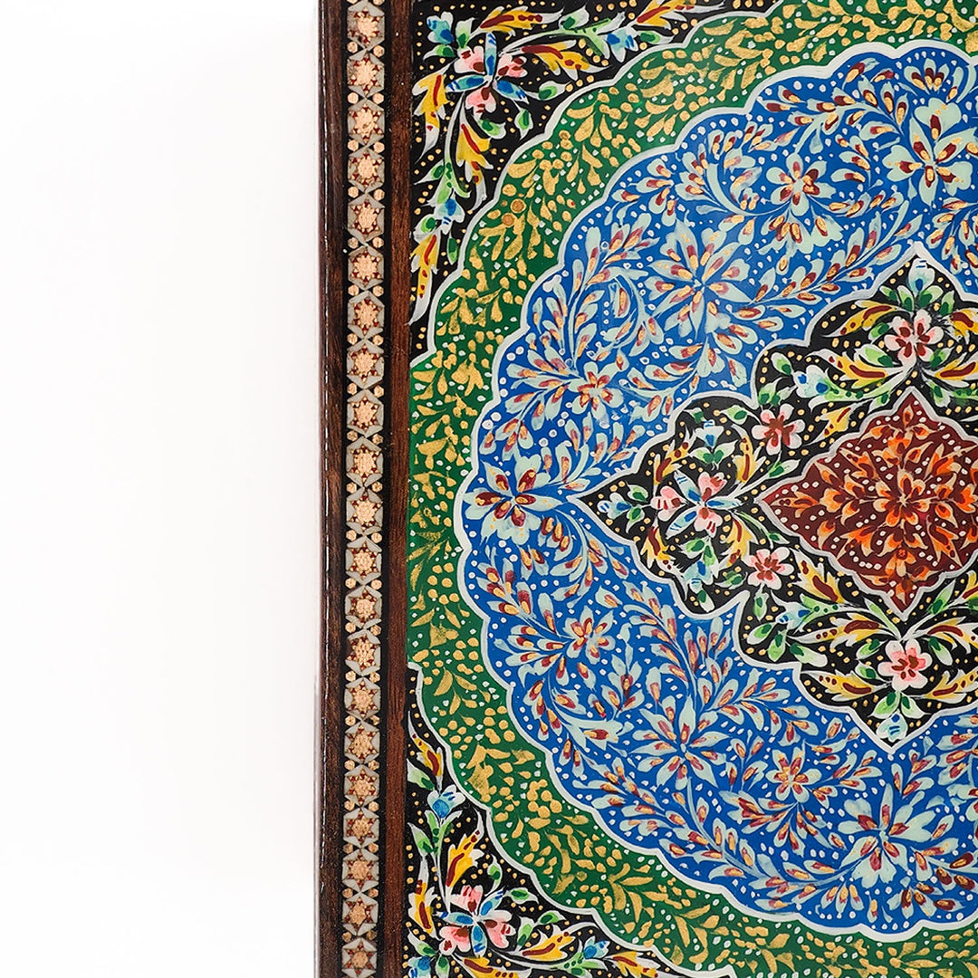 Handmade Hatem-Inlaid Wooden Decorative Box – WAAH159