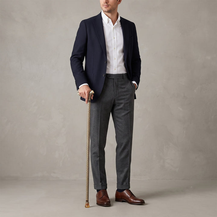Handmade Hatem-Inlaid Wooden Walking Cane – WAAH176