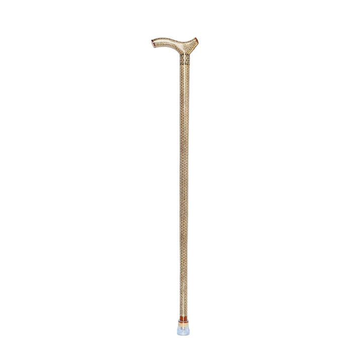 Handmade Hatem-Inlaid Wooden Walking Cane – WAAH178