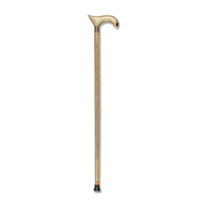 Handmade Hatem-Inlaid Wooden Walking Cane – WAAH182