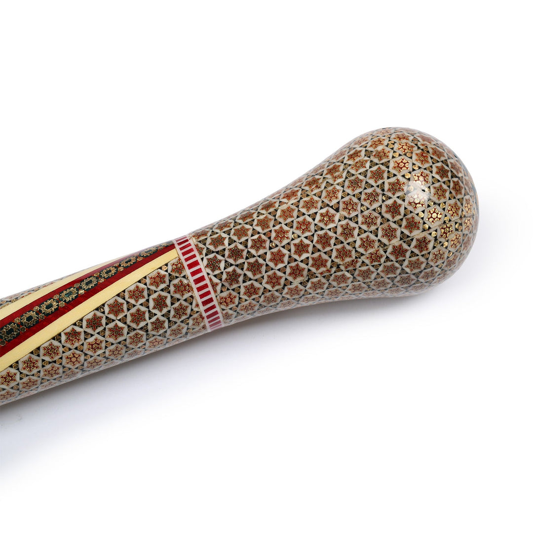 Handmade Hatem-Inlaid Wooden Walking Cane – WAAH183