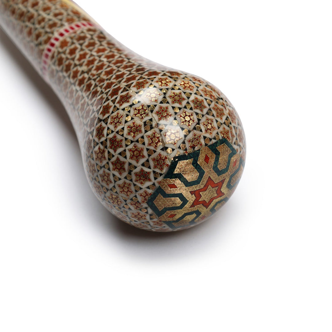 Handmade Hatem-Inlaid Wooden Walking Cane – WAAH183