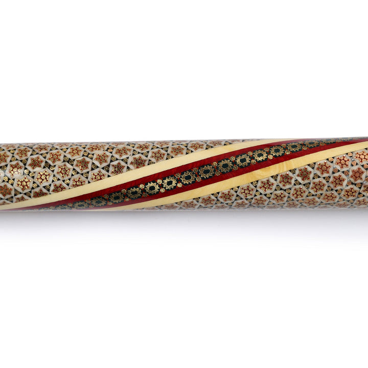 Handmade Hatem-Inlaid Wooden Walking Cane – WAAH184
