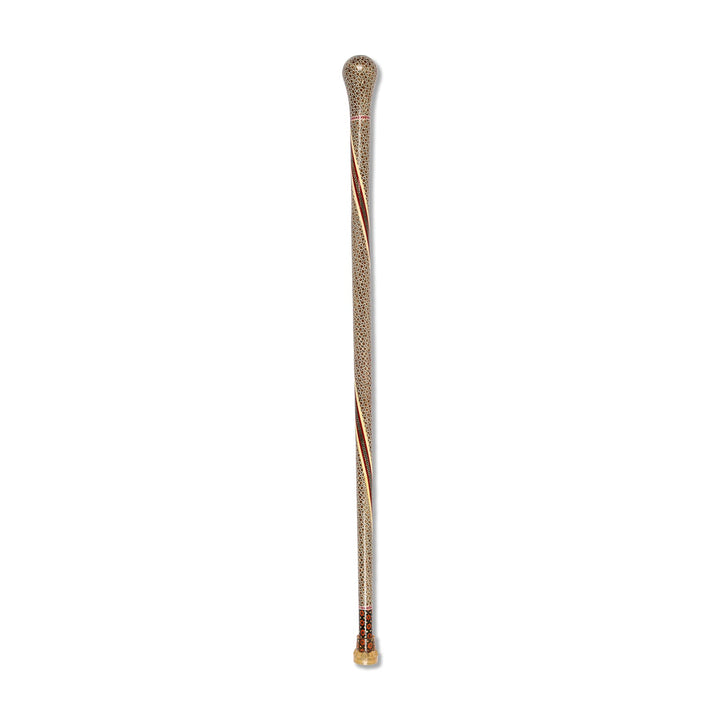 Handmade Hatem-Inlaid Wooden Walking Cane – WAAH185