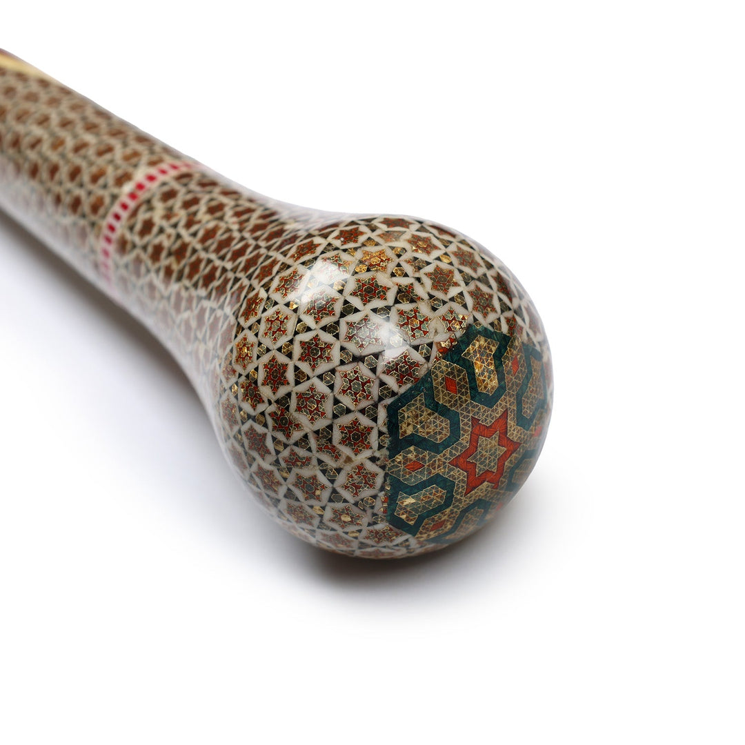 Handmade Hatem-Inlaid Wooden Walking Cane – WAAH185
