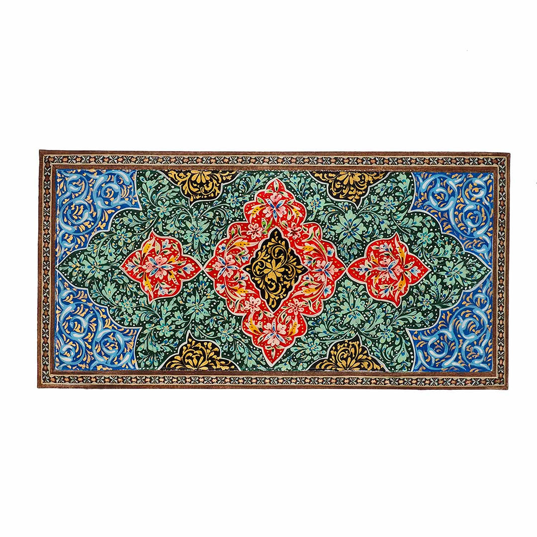 Handcrafted Hatem-Inlaid Wooden Box - WAAH273