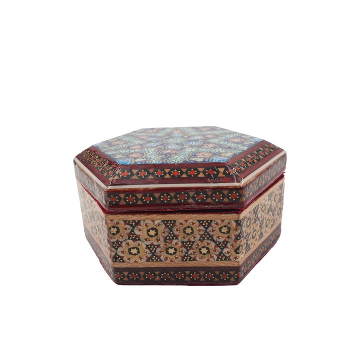Handcrafted Hatem Inlaid Wooden Decorative Box - WAAH292