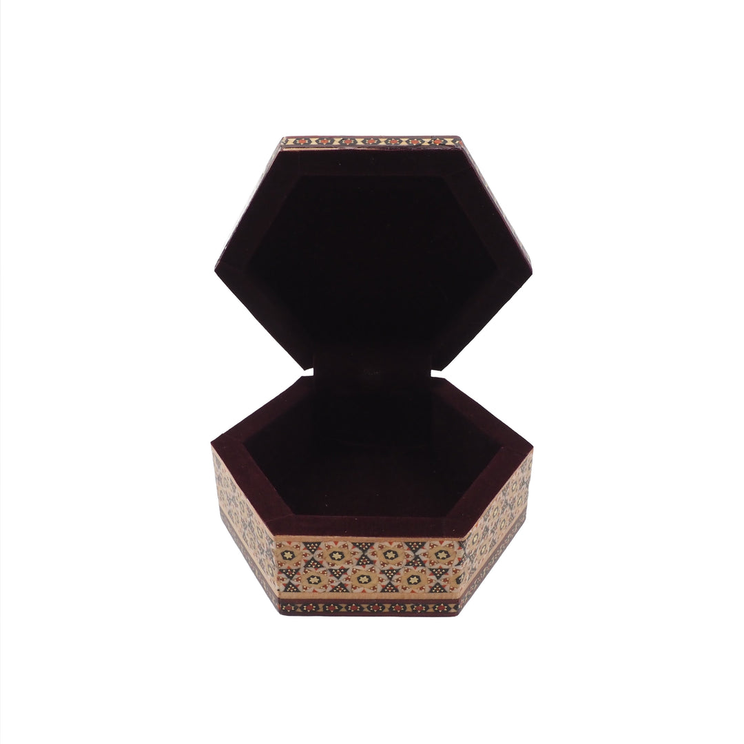Handcrafted Hatem Inlaid Wooden Decorative Box - WAAH307