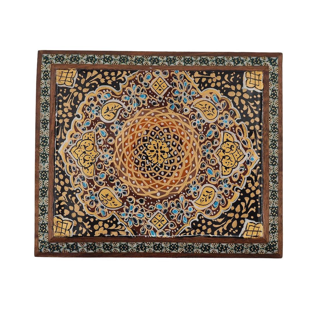 Handcrafted Hatem Inlaid Wooden Decorative Box - WAAH342