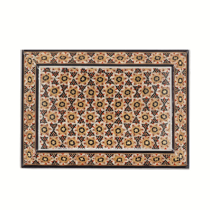 Handcrafted Hatem Inlaid Wooden Decorative Box - WAAH354