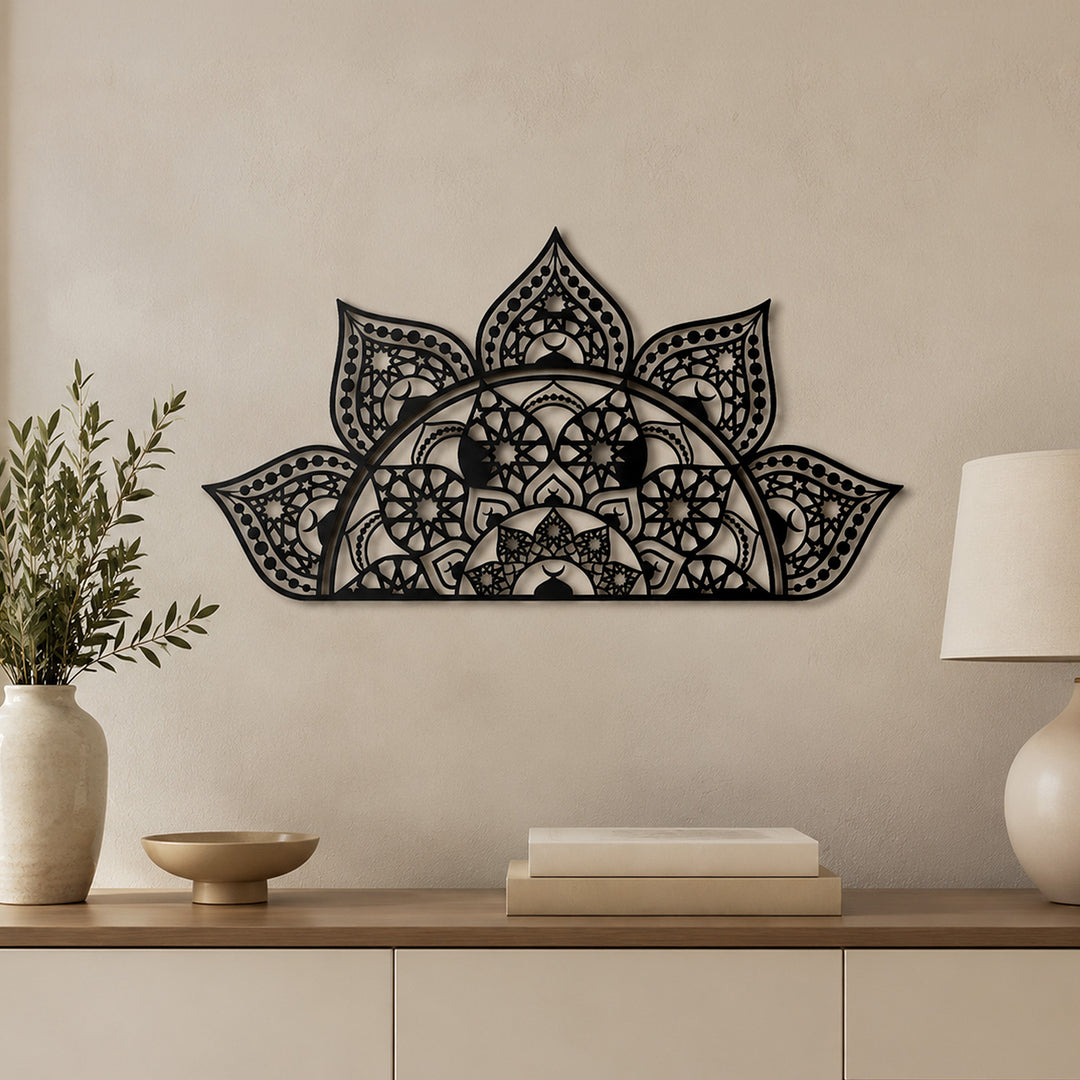 Islamic Mandala Metal Wall Art - WAM163