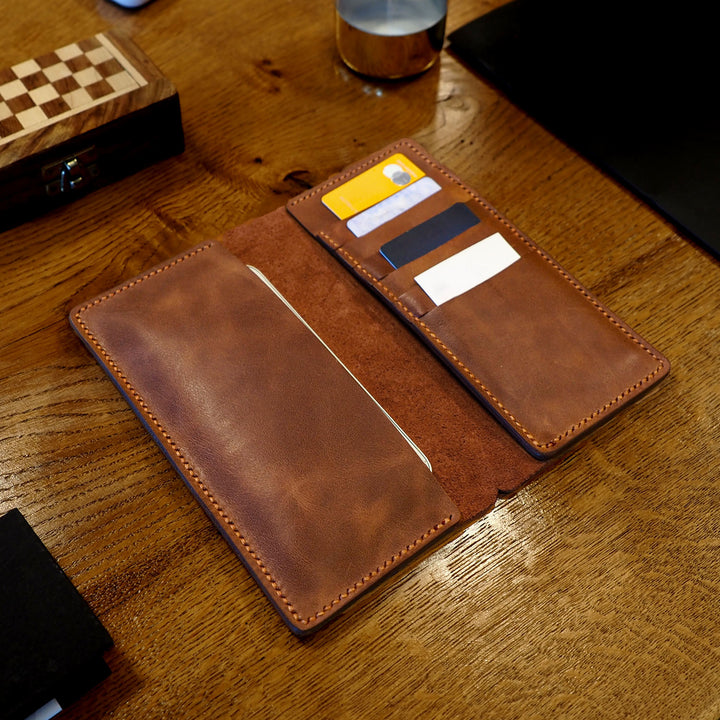 Leather Wallet Case - WAD002