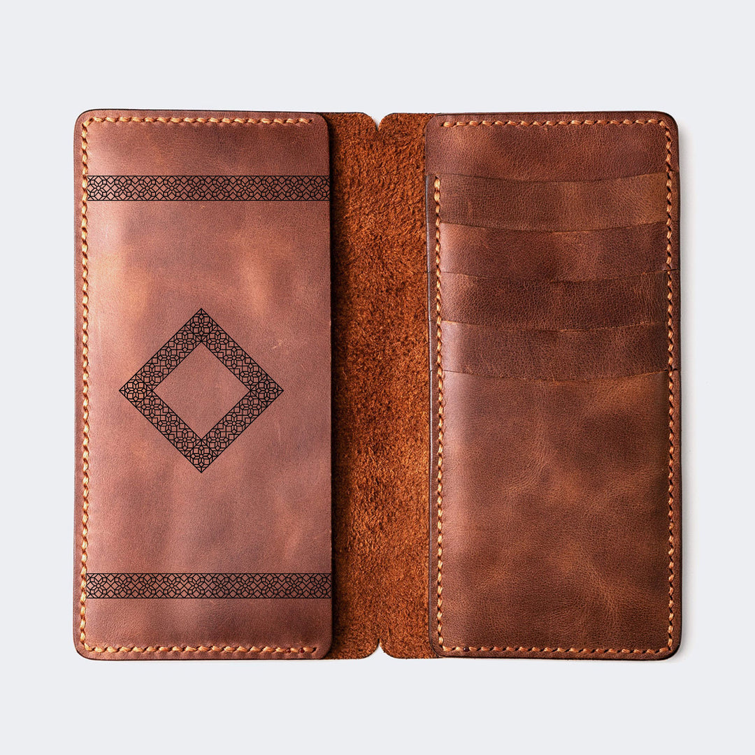 Leather Wallet Case - WAD002