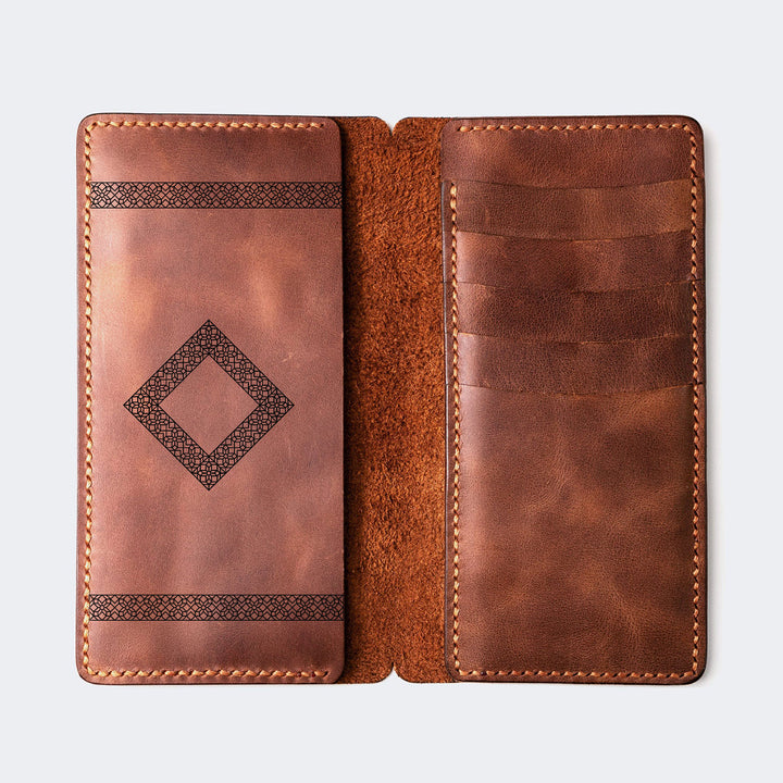 Leather Wallet Case - WAD002
