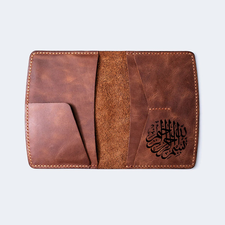 Leather Passport Wallet - WAD004