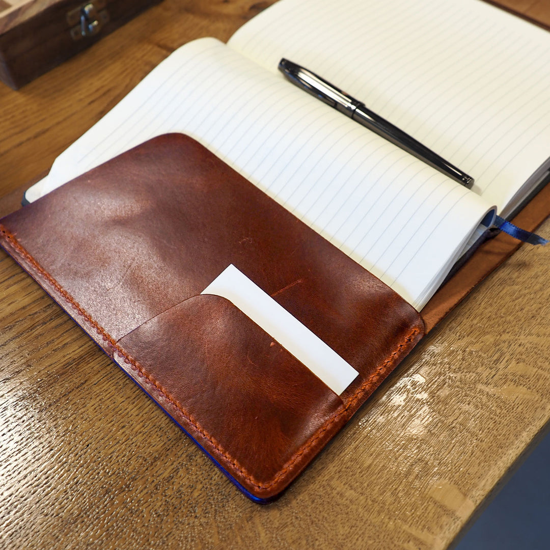 A5 Notebook Organizer Leather Case - WAD005