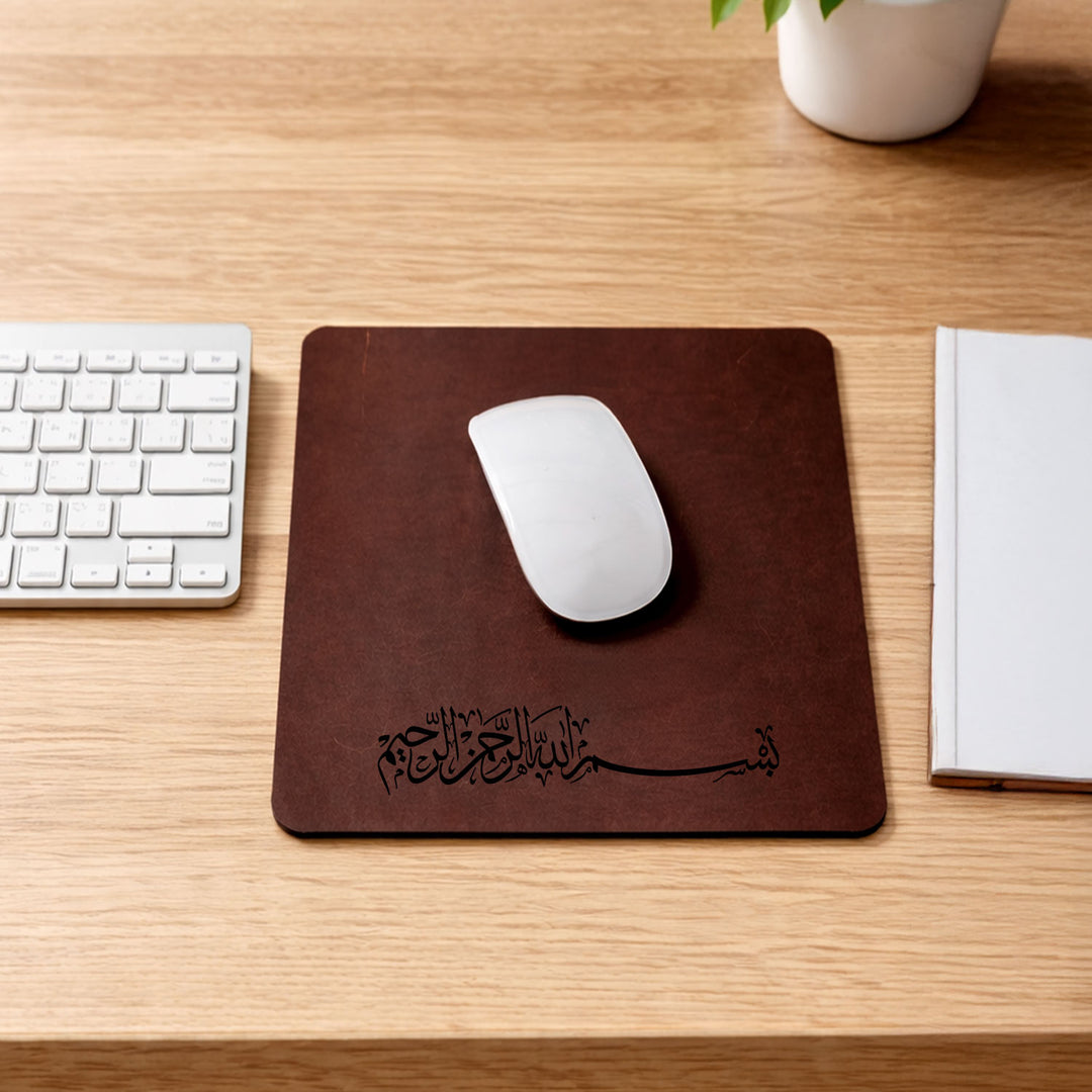 Leather Mouse Pad (Scratch Proof) - WAD009