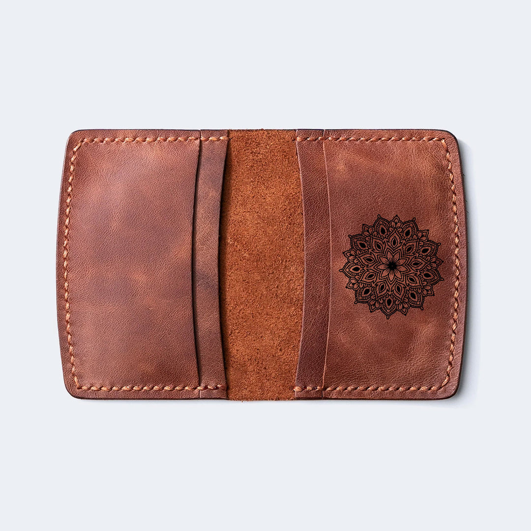 Leather Card Holder Wallet - WAD012
