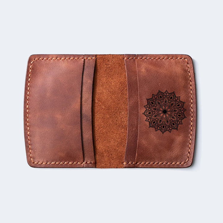 Leather Card Holder Wallet - WAD012