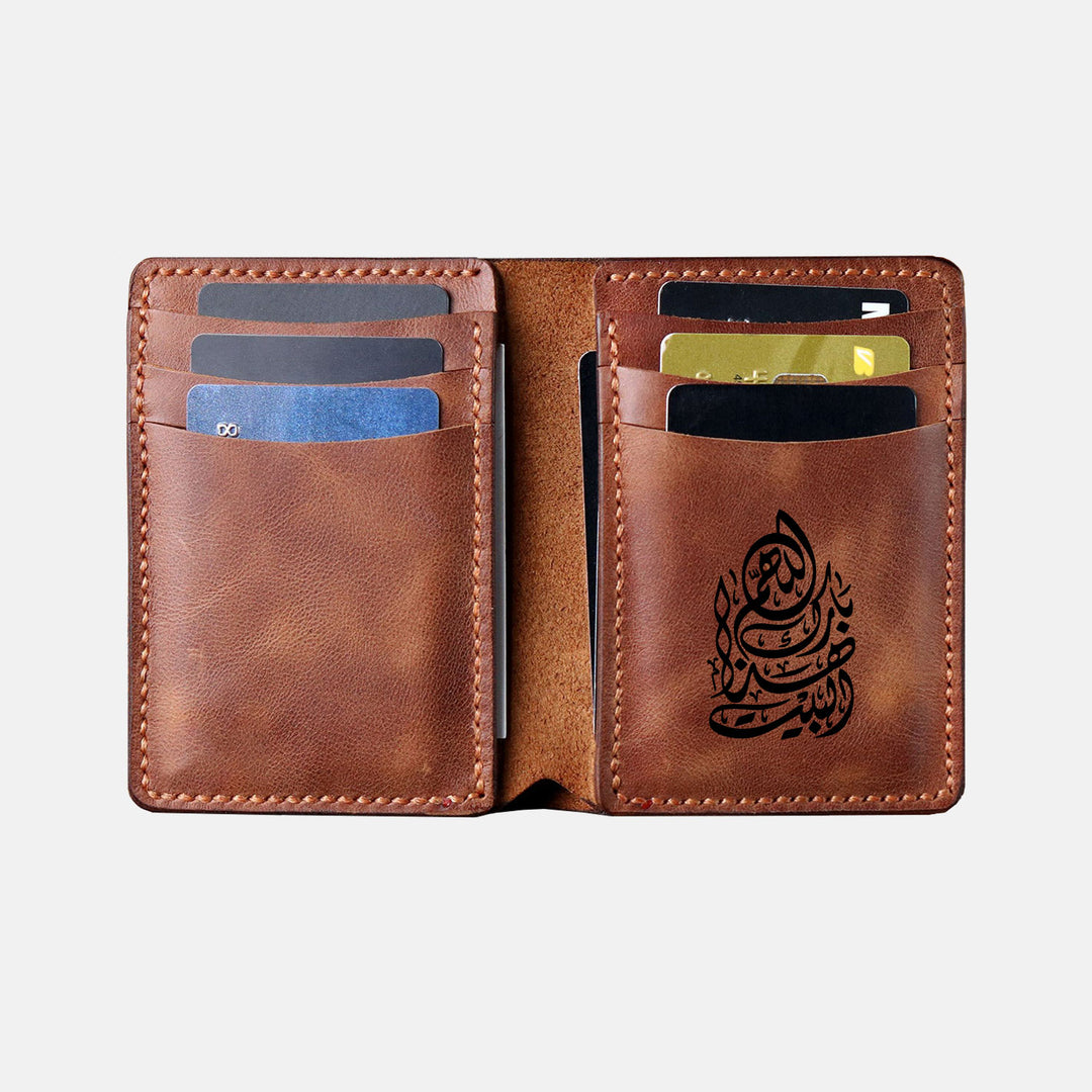 XL Vertical Wallet with Cash Pocket - WAD014
