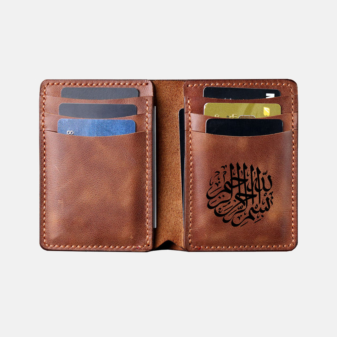 XL Vertical Wallet with Cash Pocket - WAD014