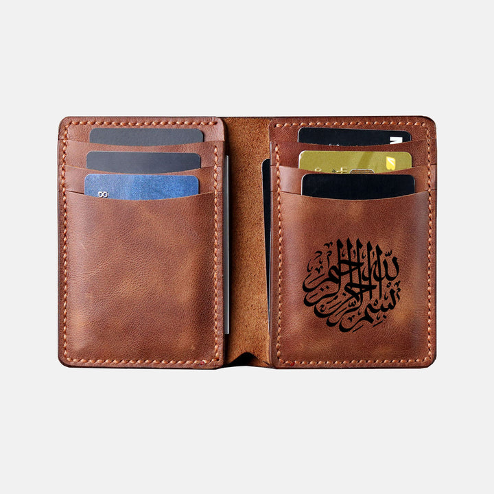 XL Vertical Wallet with Cash Pocket - WAD014