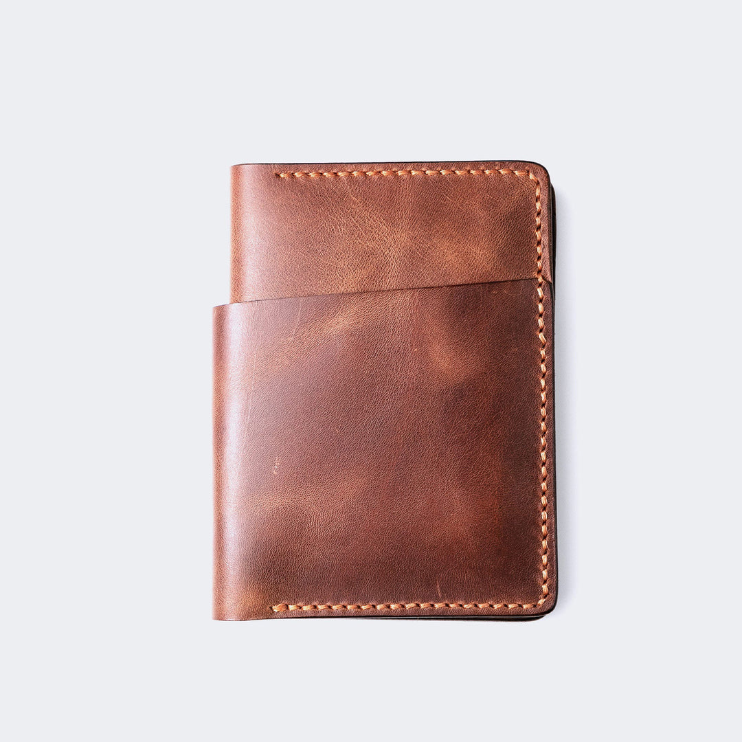 XL Vertical Wallet with Cash Pocket - WAD014