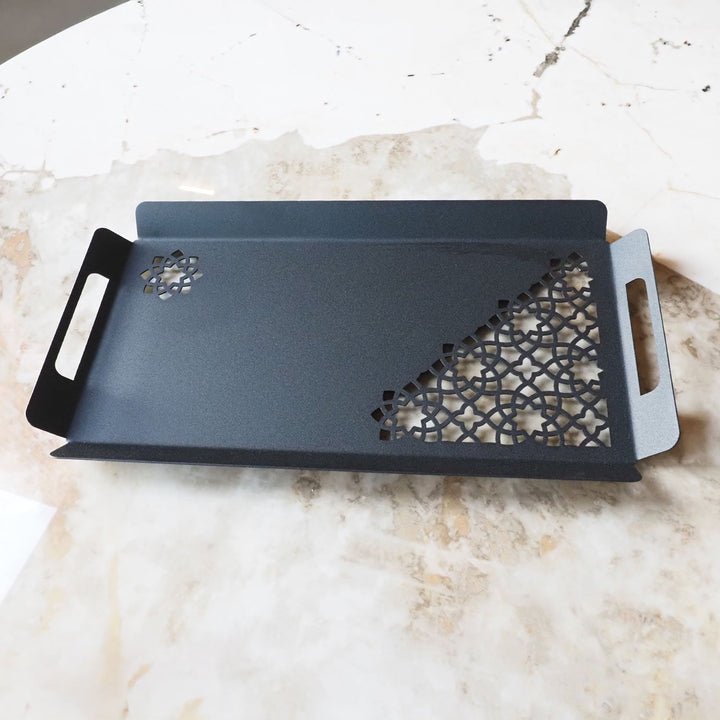 Metal Islamic Serving Tray - WAMH182