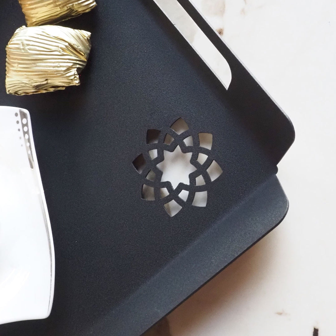 Metal Islamic Serving Tray - WAMH182