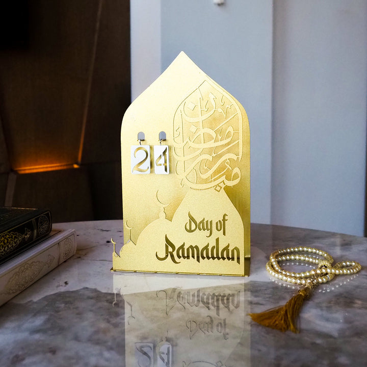3D Metal Ramadan Calendar and Candleholder - WAMH185