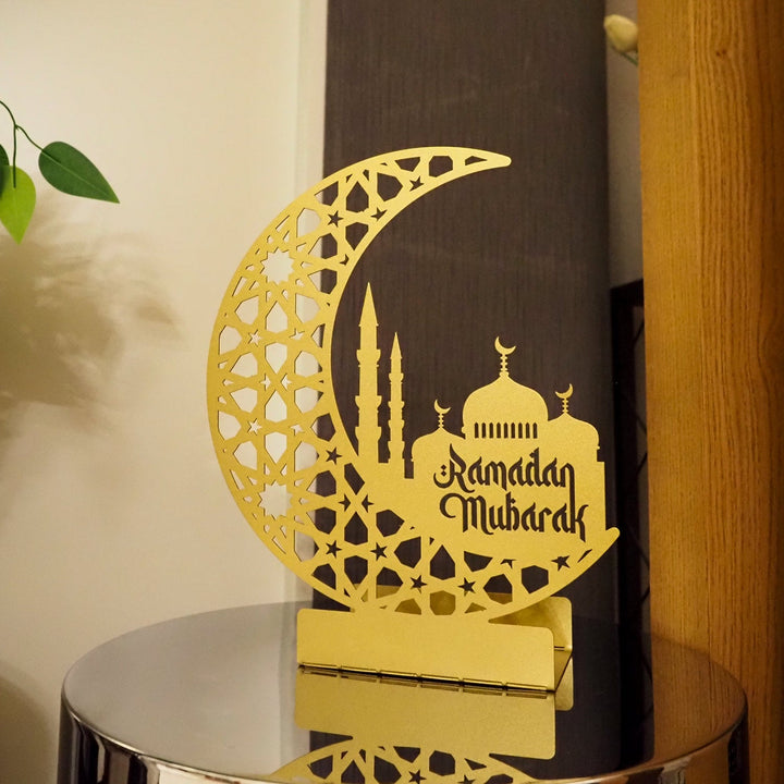Ramadan Mubarak Metal Candle Holder - WAMH191
