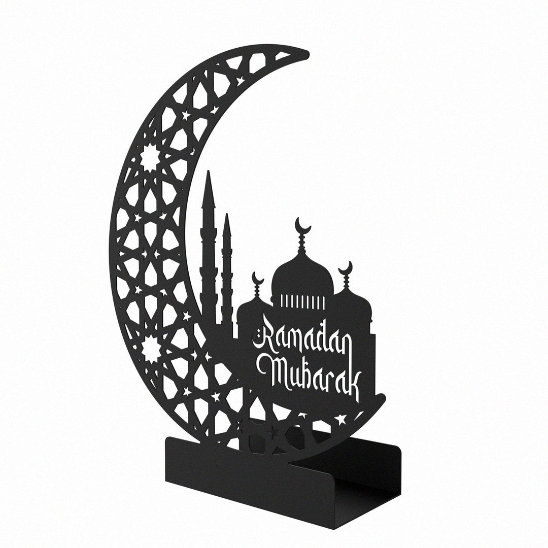 Ramadan Mubarak Metal Candle Holder - WAMH191