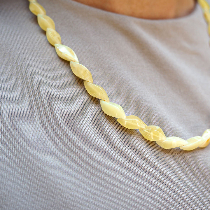 Natural Amber Necklace for Women - WAMT029