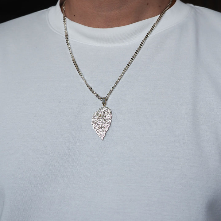 Ayatul Kursi Written Silver Necklace - WAMT039