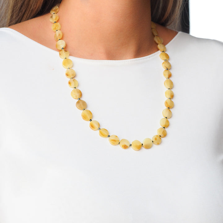 Natural Amber Necklace for Women - WAMT049